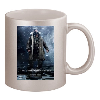 The Dark Knight Rises (2012) 11oz Metallic Silver Mug