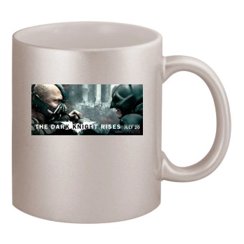 The Dark Knight Rises (2012) 11oz Metallic Silver Mug