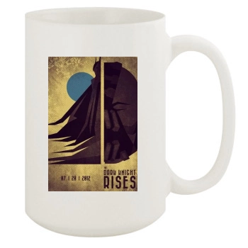 The Dark Knight Rises (2012) 15oz White Mug