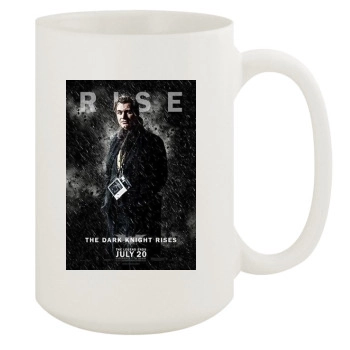 The Dark Knight Rises (2012) 15oz White Mug