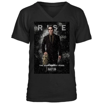 The Dark Knight Rises (2012) Men's V-Neck T-Shirt