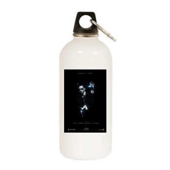 The Dark Knight Rises (2012) White Water Bottle With Carabiner