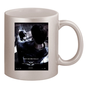 The Dark Knight Rises (2012) 11oz Metallic Silver Mug