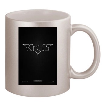 The Dark Knight Rises (2012) 11oz Metallic Silver Mug