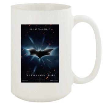 The Dark Knight Rises (2012) 15oz White Mug