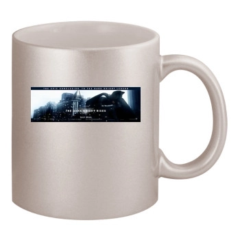 The Dark Knight Rises (2012) 11oz Metallic Silver Mug