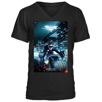 The Dark Knight Rises (2012) Men's V-Neck T-Shirt