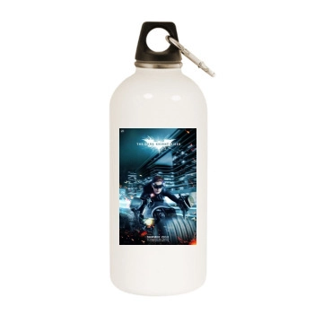 The Dark Knight Rises (2012) White Water Bottle With Carabiner