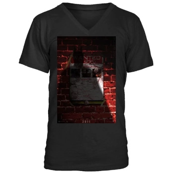 The Dark Knight Rises (2012) Men's V-Neck T-Shirt