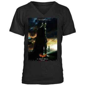 The Dark Knight Rises (2012) Men's V-Neck T-Shirt