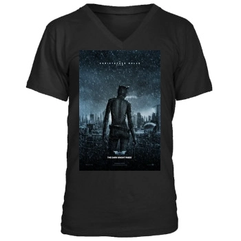 The Dark Knight Rises (2012) Men's V-Neck T-Shirt