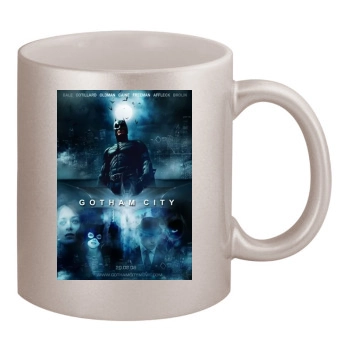 The Dark Knight Rises (2012) 11oz Metallic Silver Mug