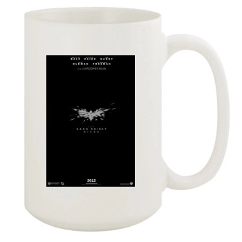 The Dark Knight Rises (2012) 15oz White Mug