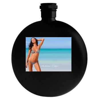 Adriana Lima Round Flask