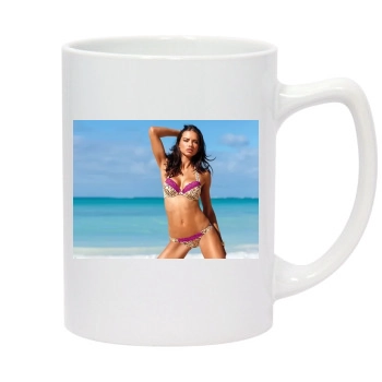 Adriana Lima 14oz White Statesman Mug