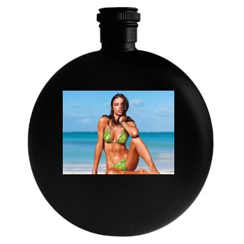 Adriana Lima Round Flask