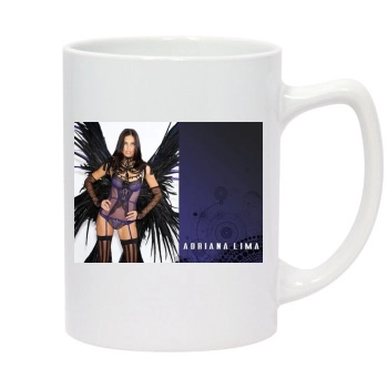 Adriana Lima 14oz White Statesman Mug