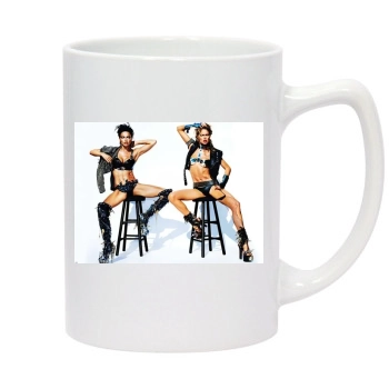 Adriana Lima 14oz White Statesman Mug