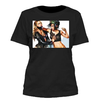 Adriana Lima Women's Cut T-Shirt