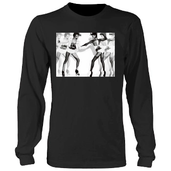 Adriana Lima Men's Heavy Long Sleeve TShirt