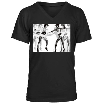 Adriana Lima Men's V-Neck T-Shirt