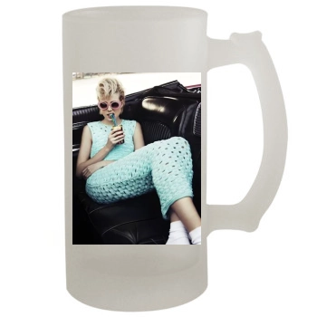 Agyness Deyn 16oz Frosted Beer Stein