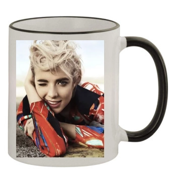 Agyness Deyn 11oz Colored Rim & Handle Mug