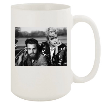 Agyness Deyn 15oz White Mug