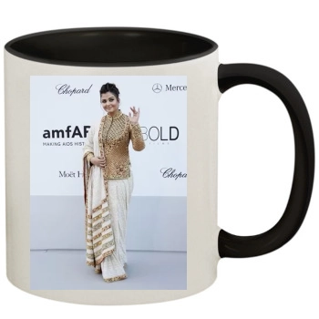 Aishwarya Rai 11oz Colored Inner & Handle Mug