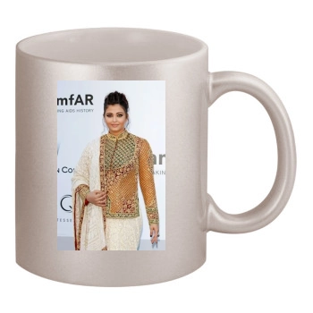 Aishwarya Rai 11oz Metallic Silver Mug