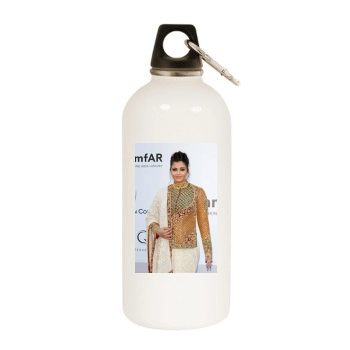 Aishwarya Rai White Water Bottle With Carabiner