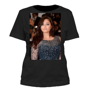 Aishwarya Rai Women's Cut T-Shirt