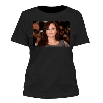 Aishwarya Rai Women's Cut T-Shirt