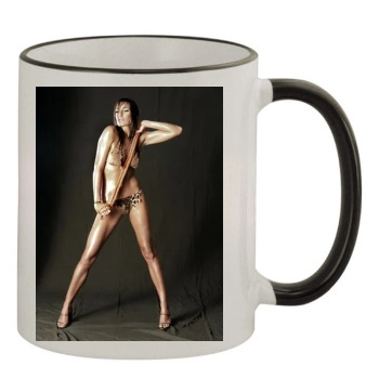 Alena Seredova 11oz Colored Rim & Handle Mug