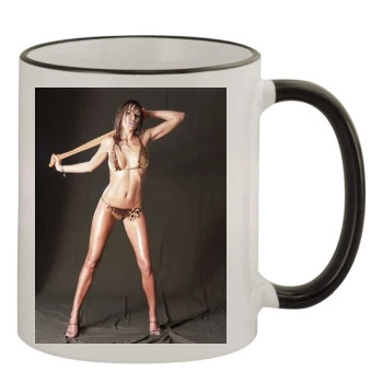 Alena Seredova 11oz Colored Rim & Handle Mug