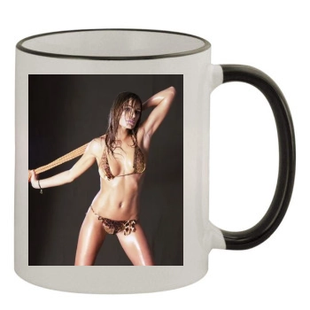 Alena Seredova 11oz Colored Rim & Handle Mug