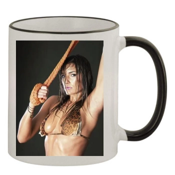 Alena Seredova 11oz Colored Rim & Handle Mug