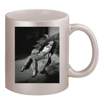 Ali Landry 11oz Metallic Silver Mug