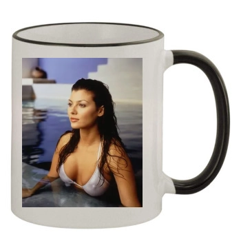 Ali Landry 11oz Colored Rim & Handle Mug