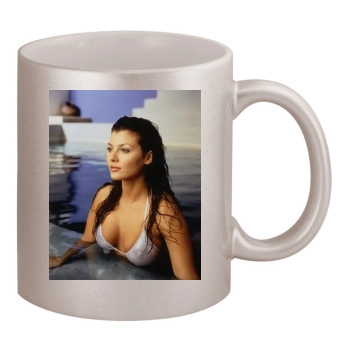 Ali Landry 11oz Metallic Silver Mug