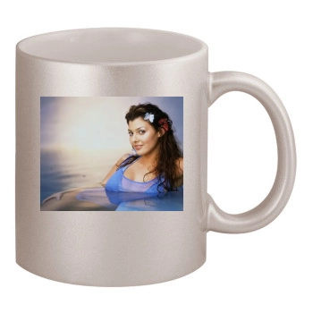 Ali Landry 11oz Metallic Silver Mug