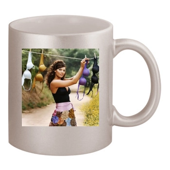 Ali Landry 11oz Metallic Silver Mug