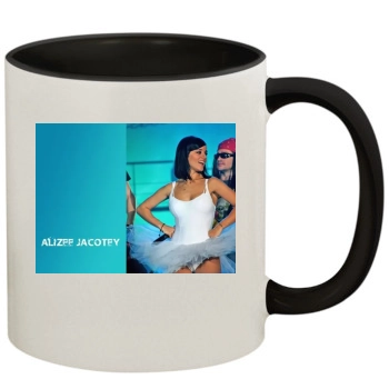 Alizee 11oz Colored Inner & Handle Mug