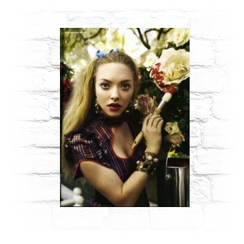 Amanda Seyfried Metal Wall Art