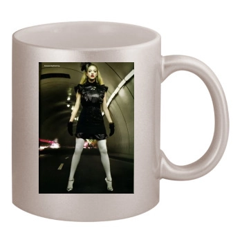 Amanda Seyfried 11oz Metallic Silver Mug