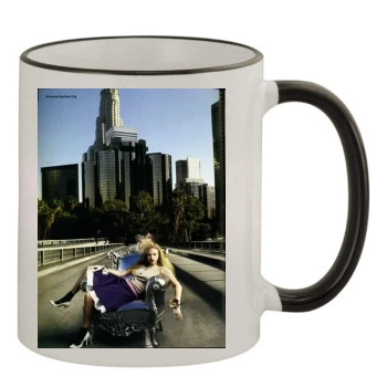 Amanda Seyfried 11oz Colored Rim & Handle Mug