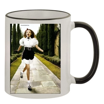 Amanda Seyfried 11oz Colored Rim & Handle Mug