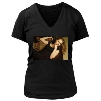 Amy Adams Women's Deep V-Neck TShirt