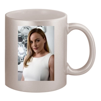 Abbie Cornish 11oz Metallic Silver Mug