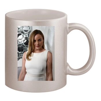 Abbie Cornish 11oz Metallic Silver Mug